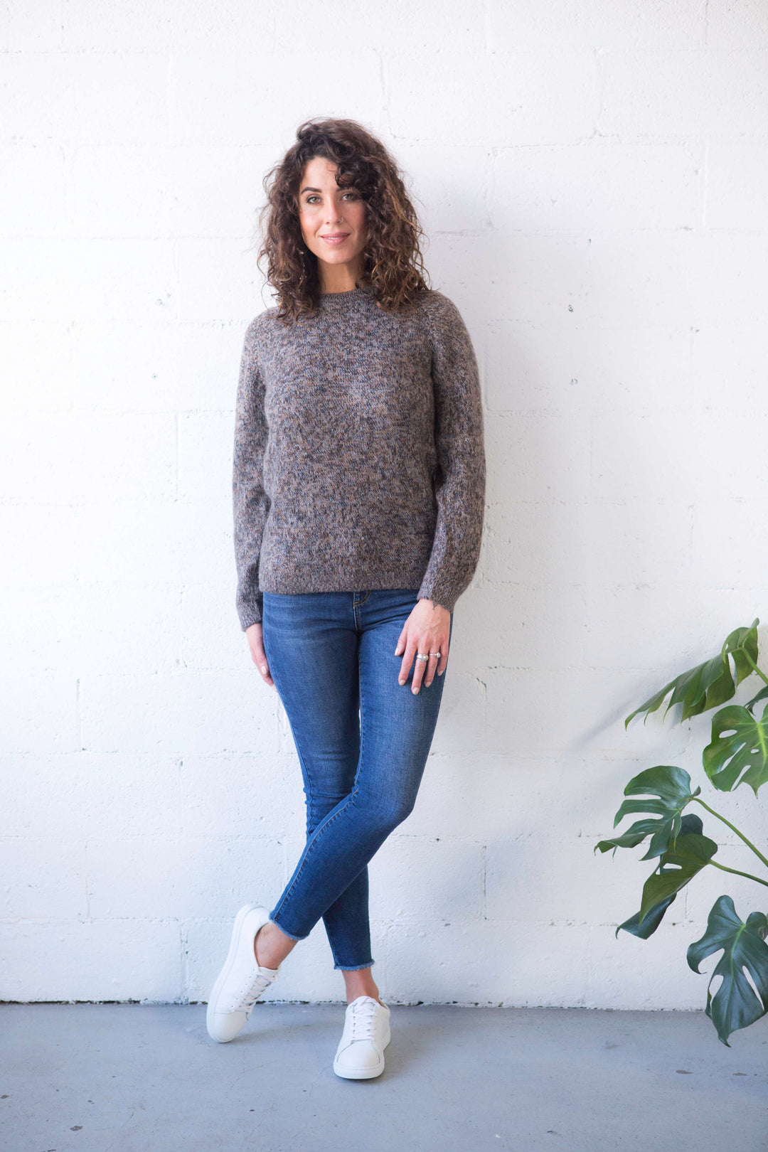 alpaca knit wear for women australia#colour_brown-marle