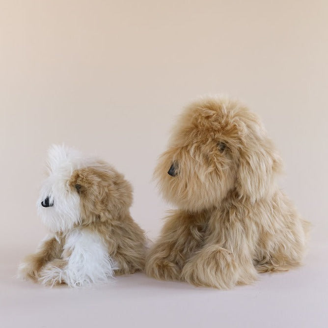 alpaca wool dog plus toy small#colour_white