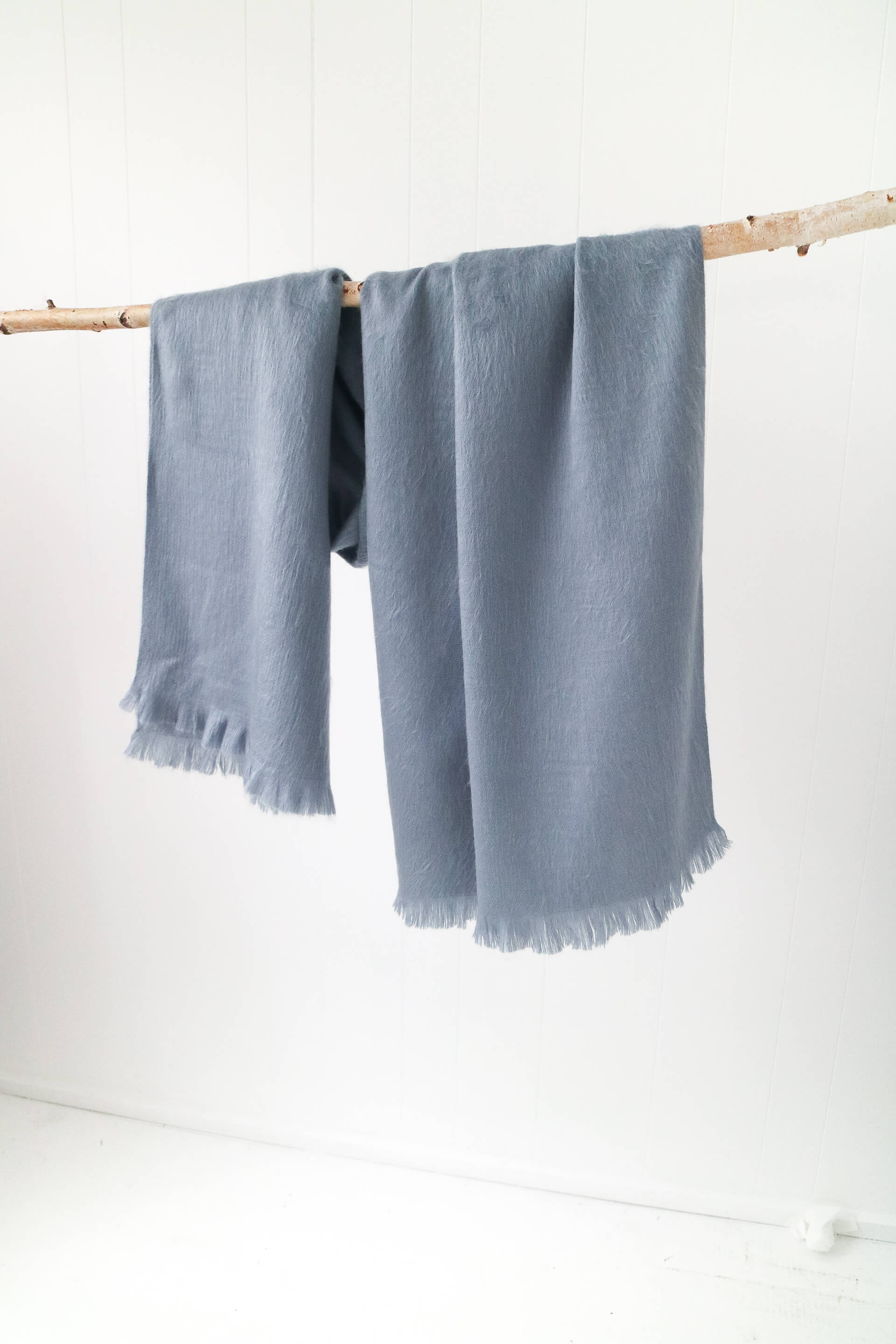 blue casual everyday scarf online#colour_steel
