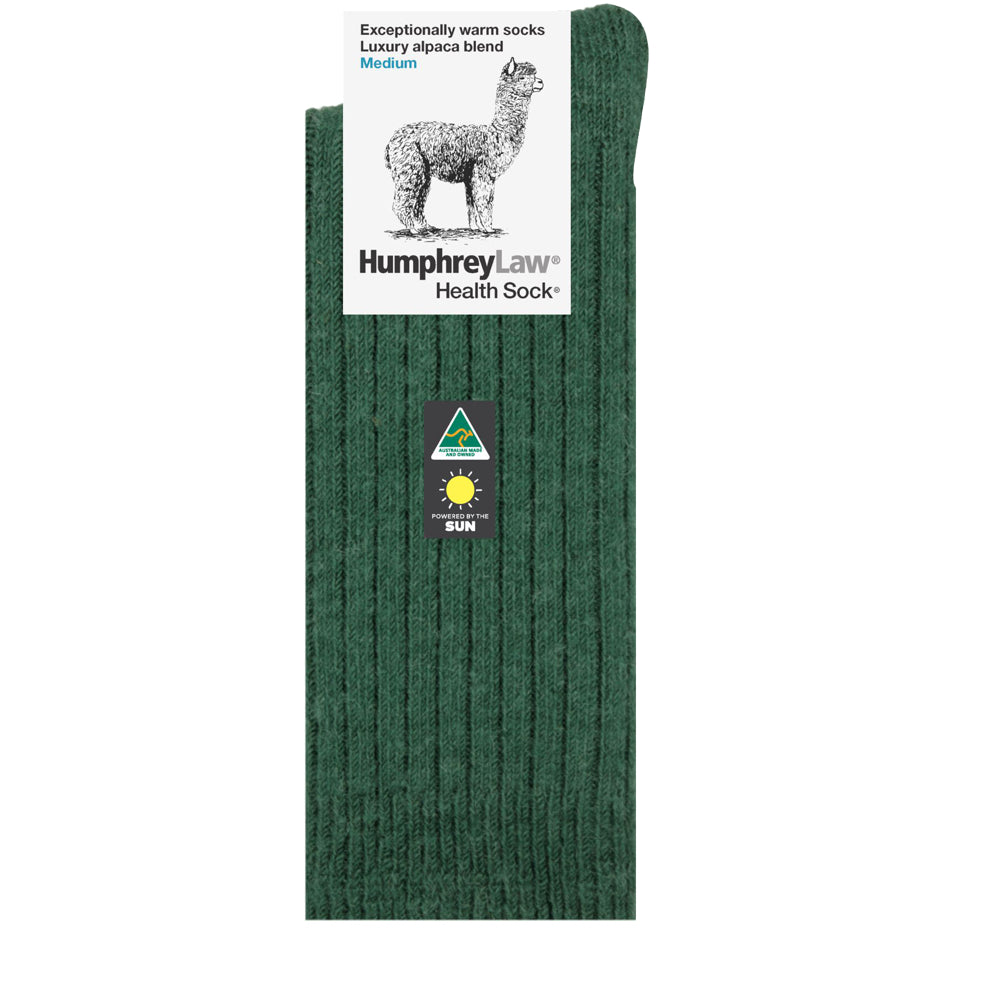 green alpaca socks machine washable#colour_hunter-green