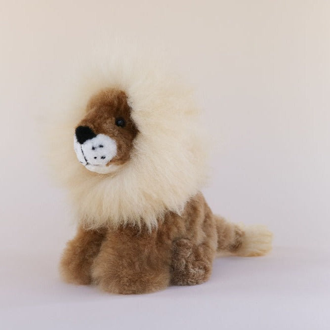 alpaca fur lion for kids#colour_beige