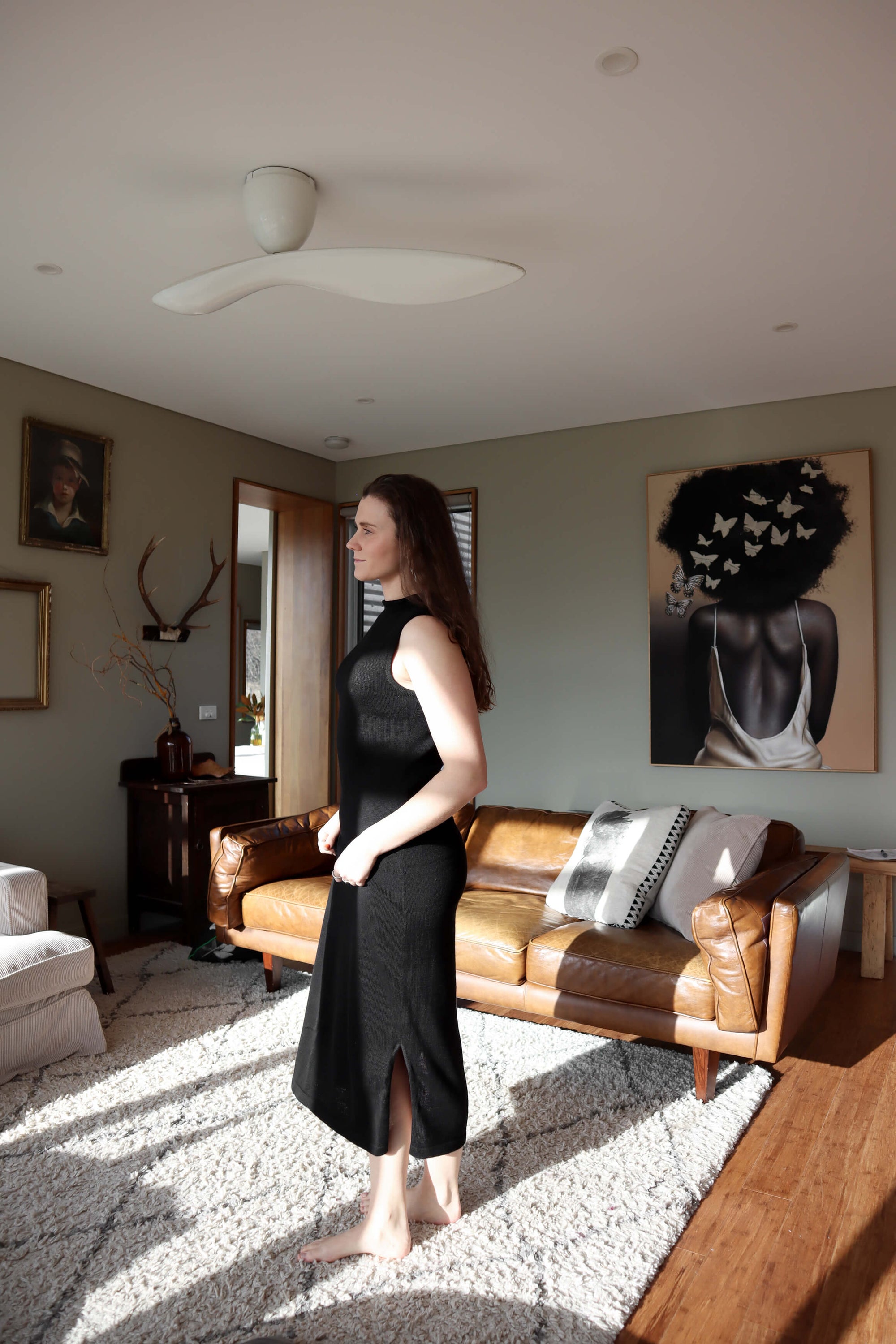 long alpaca knit dress melbourne