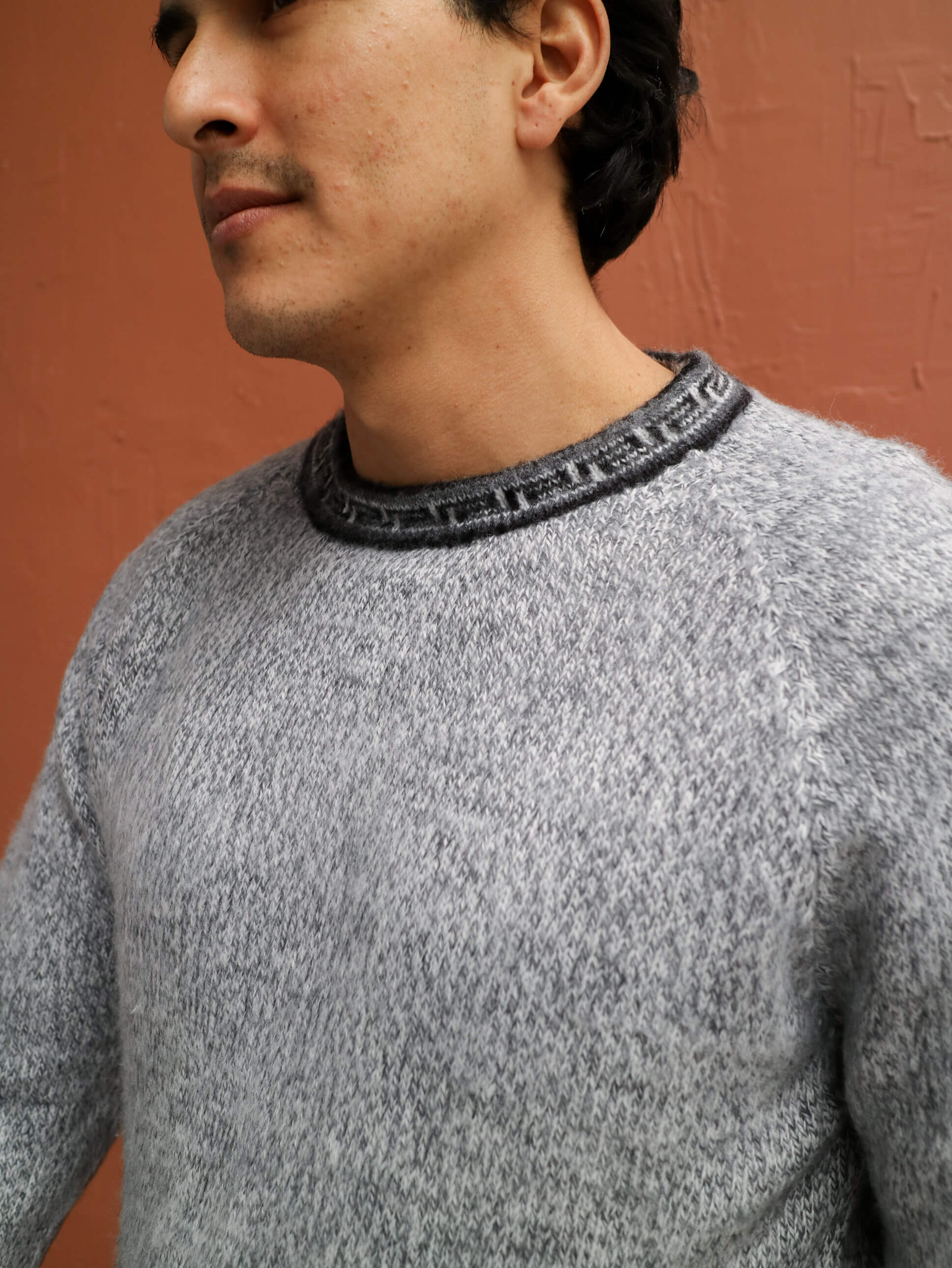 men pattern jumpers alpaca