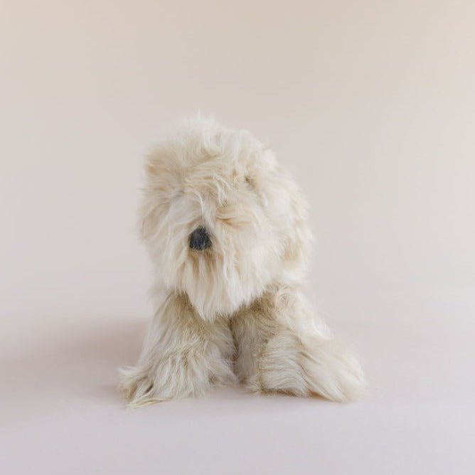 natural fibre dog soft toy#colour_beige