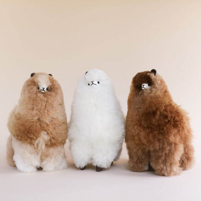 alpaca fleece toys wholesale australia#colour_brown