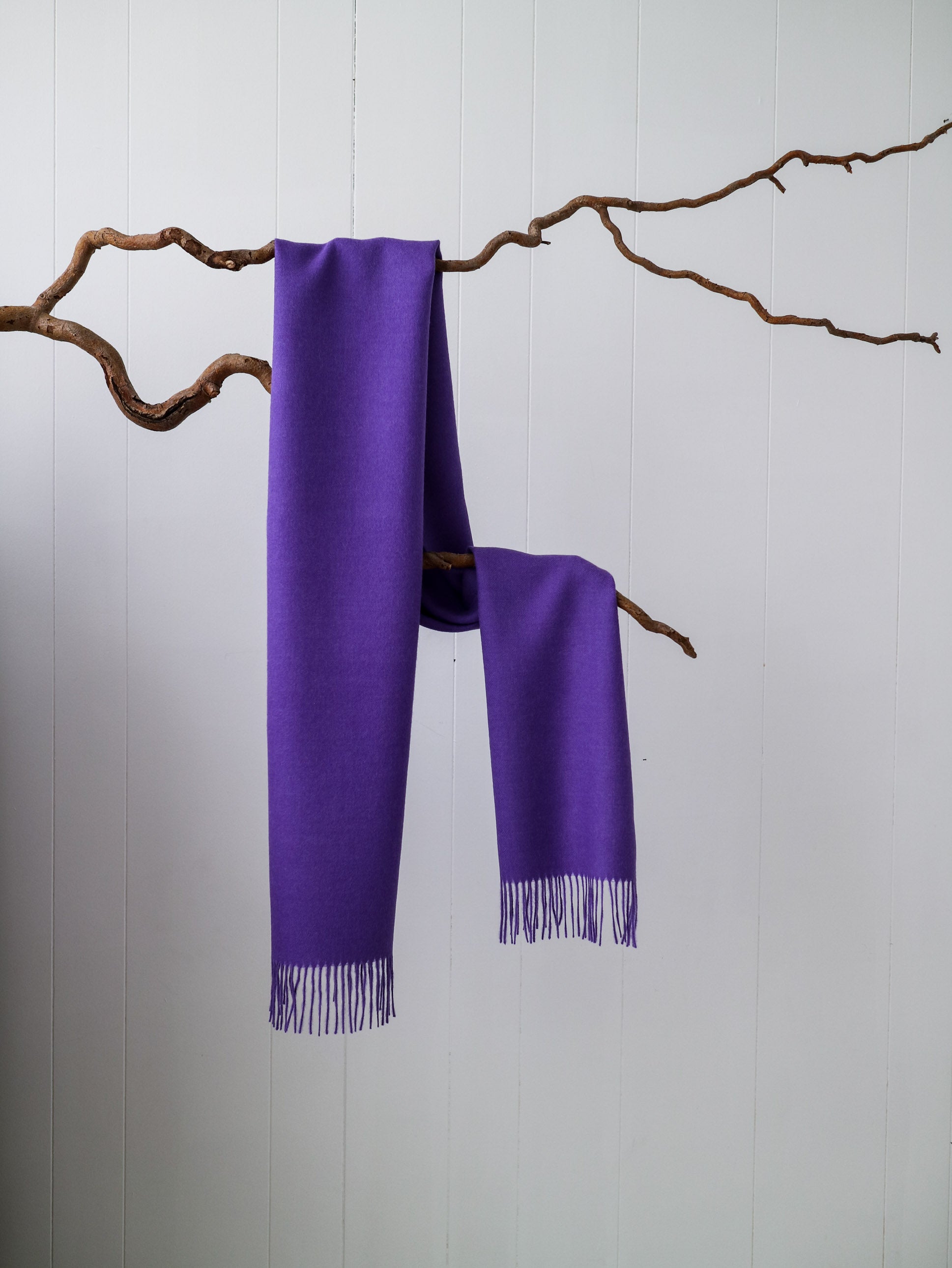 purple baby alpaca scarf#colour_violet