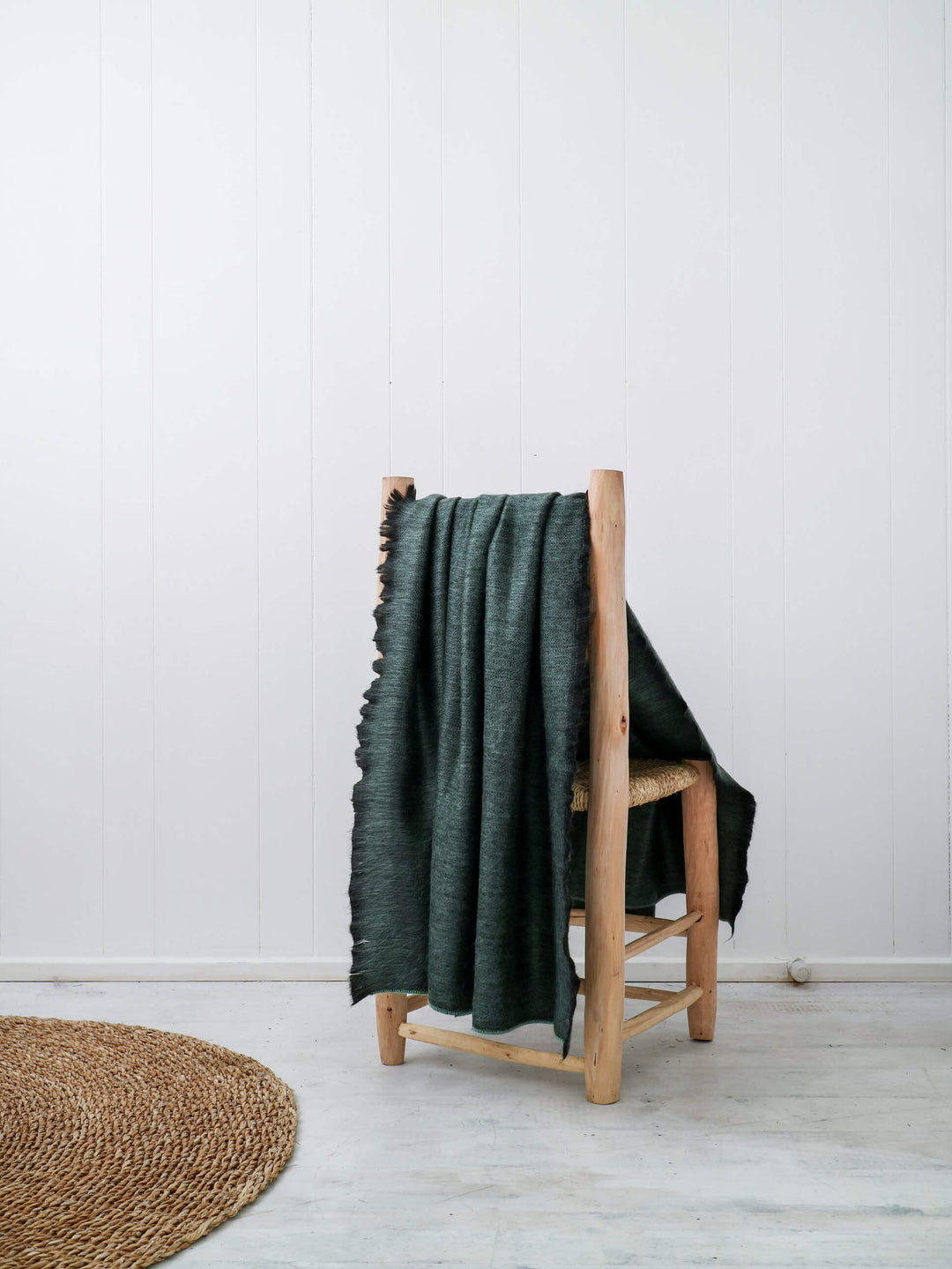 small alpaca green throw australia#colour_forest