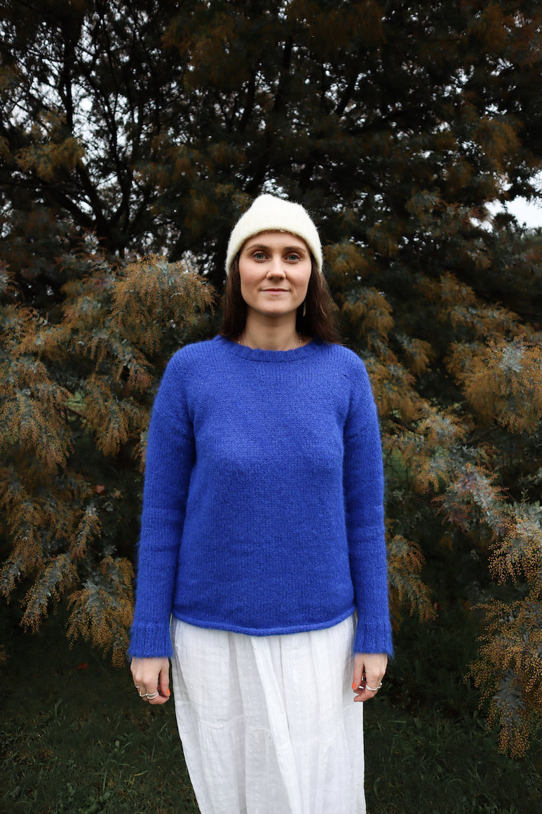 suri alpaca jumper melbourne#colour_lazuli-blue