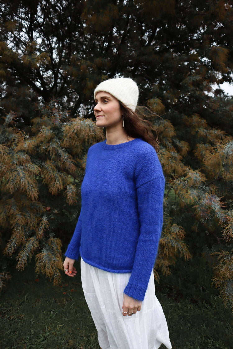 suri alpaca jumper australia#colour_lazuli-blue