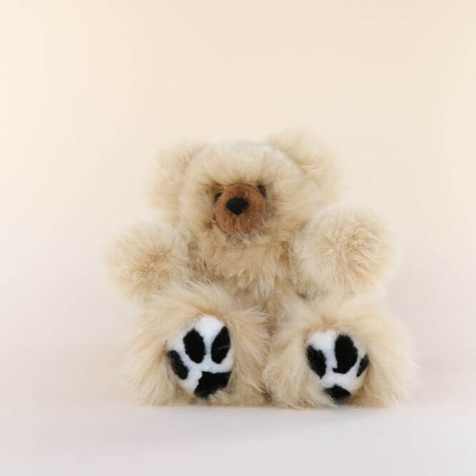 teddy bear for babies alpaca fleece
