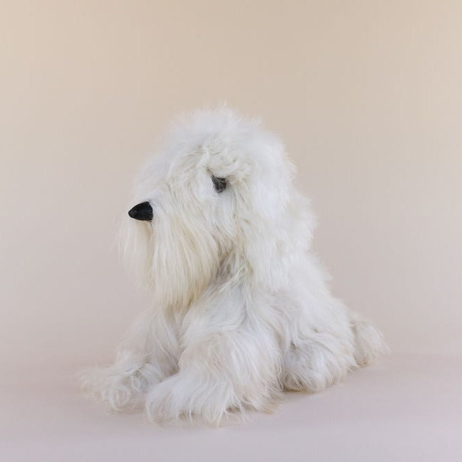white dog soft toy in australia#colour_white